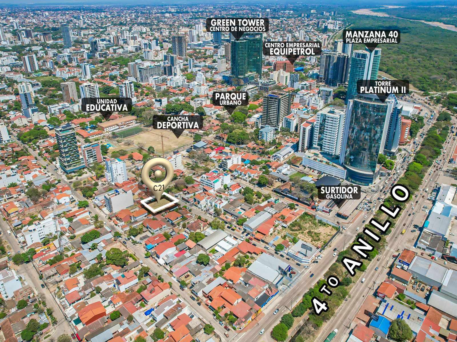 Terreno en VentaEQUIPETROL, CALLE PABLO BUSCH PRÓXIMO A MANZANA 40    Foto 4