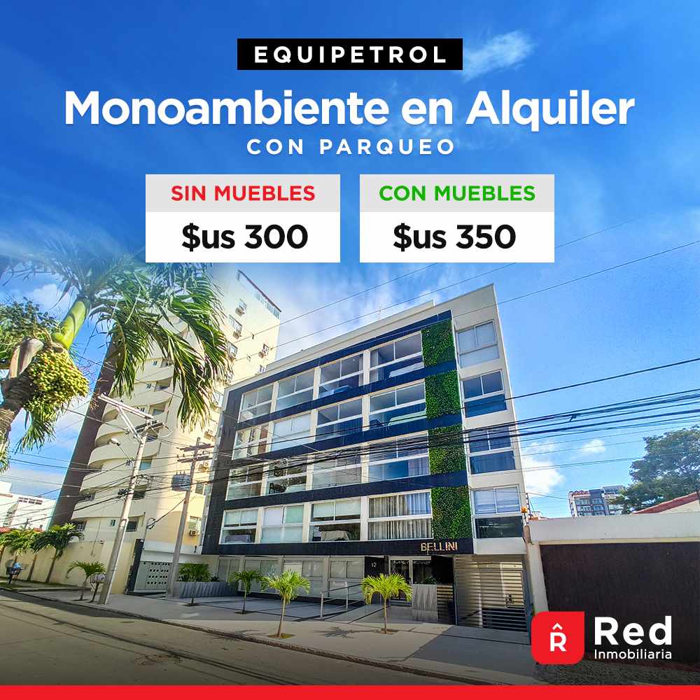 Departamento en Equipetrol en Santa Cruz de la Sierra 1 dormitorios 1 baños  Foto 2