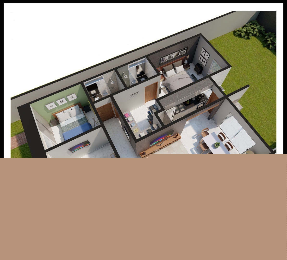 Casa en VentaZona este de Santa Cruz, ubicada atrás del Jardín Botánico sobre calle asfaltada. Por la Laguna Guapilo.   Foto 2