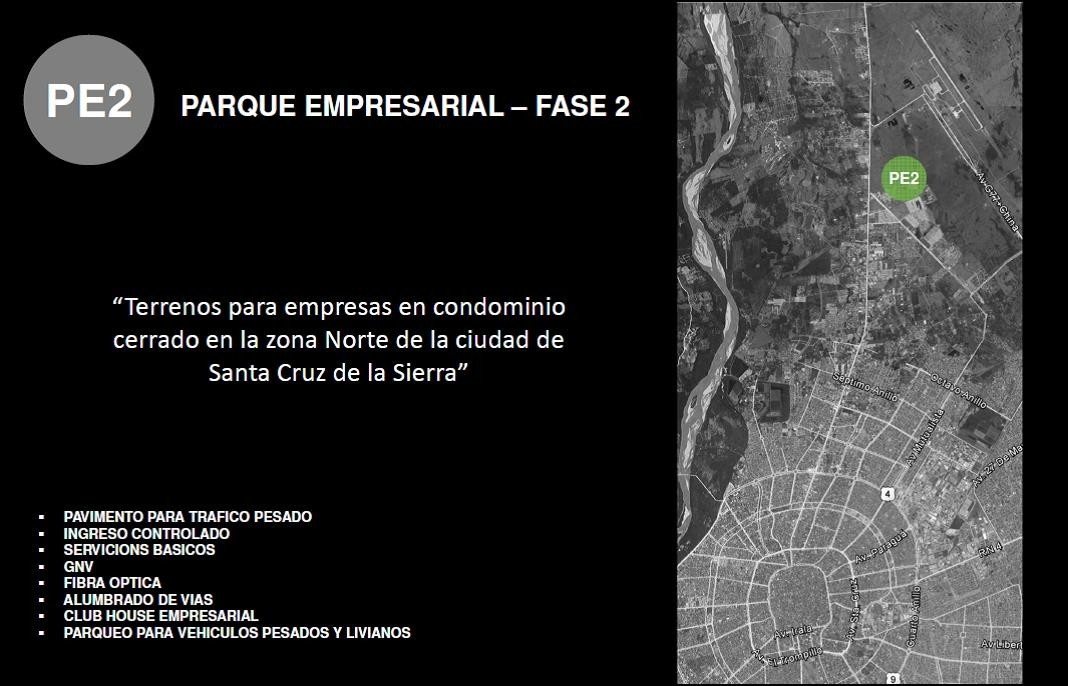 Galpón PARQUE EMPRESARIAL – FASE 2 (PEC2) en Santa Cruz, Zona Norte Km 10 de la Av. Cristo Redentor. Foto 10