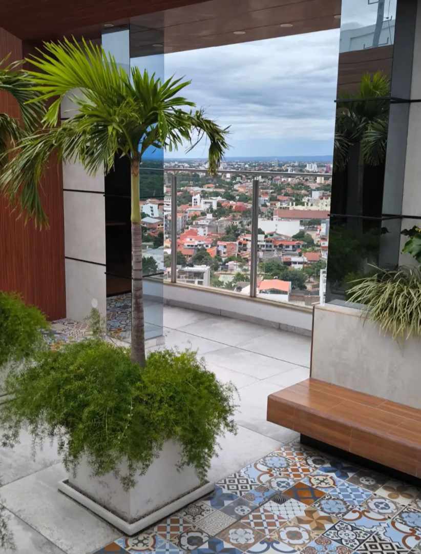 Departamento en AlquilerMacororo 12, equipetrol, frente Plaza Italia 1 dormitorios 1 baños 1 parqueos Foto 14
