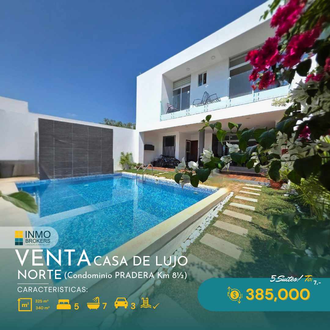 Casa Zona Norte
Condominio La Pradera
Casa de Lujo c/5 Suites Foto 1