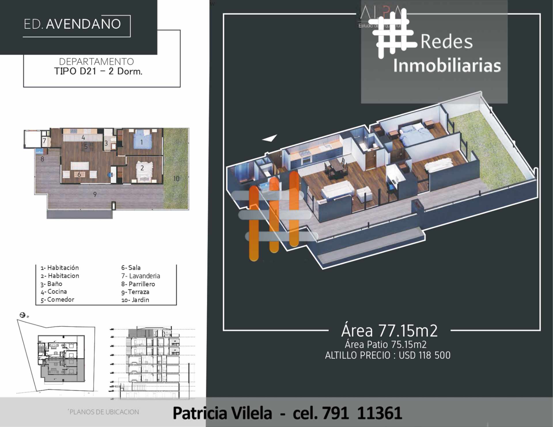 Departamento HERMOSOS DEPARTAMENTOS A ESTRENAR EN LA ZONA SUR - 1, 2 Y 3 DORMITORIOS Foto 17