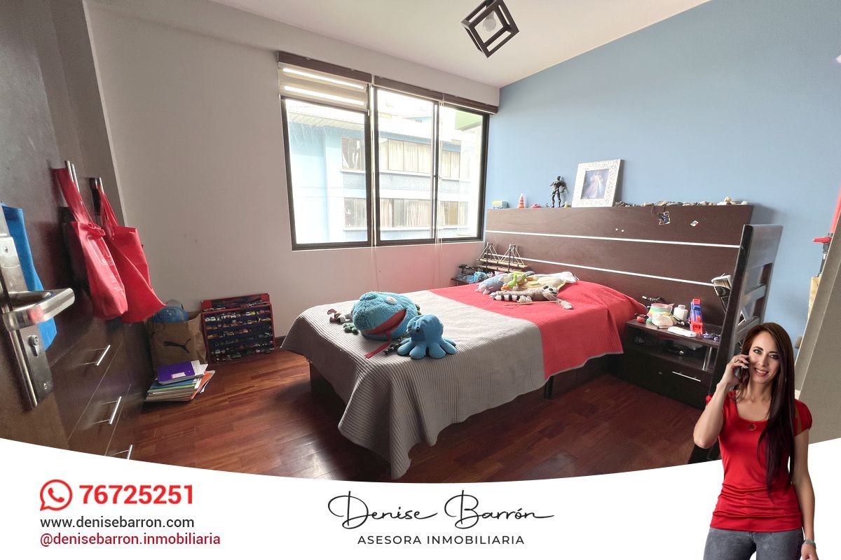 Departamento en VentaLOS NUEVOS PINOS, SOLEADO DEPARTAMENTO 3D EN VENTA 3 dormitorios 3 baños 1 parqueos Foto 4