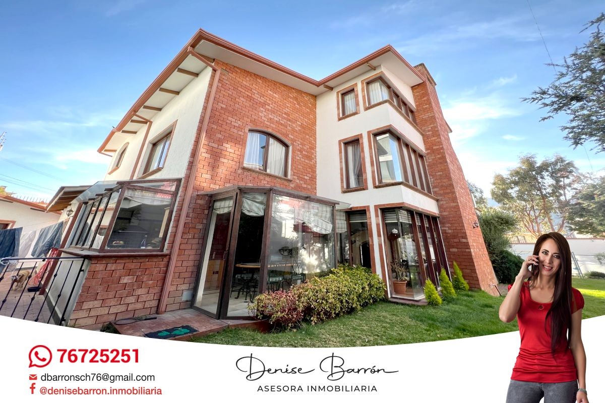 Casa en Irpavi en La Paz 4 dormitorios 5 baños 4 parqueos Foto 1